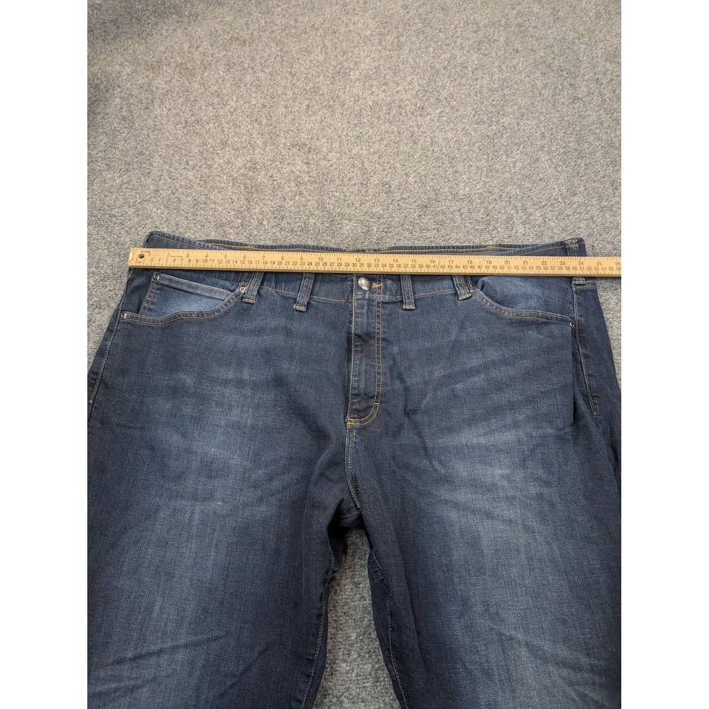 Lee Jeans Mens 50x30 Big Tall Blue Extreme Motion Athletic Denim Pants - Picture 5 of 9